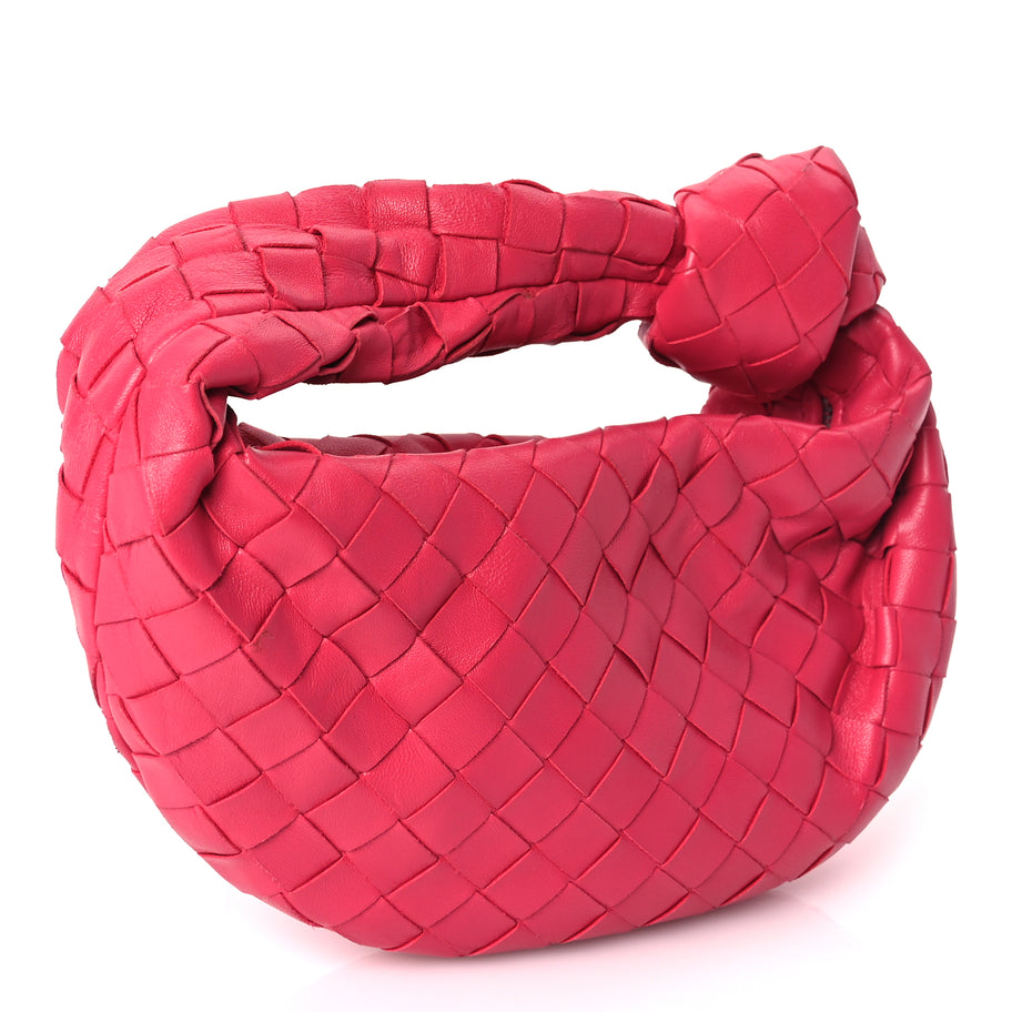 Bottega Veneta Nappa Intrecciato Mini Jodie Cranberry Image 2