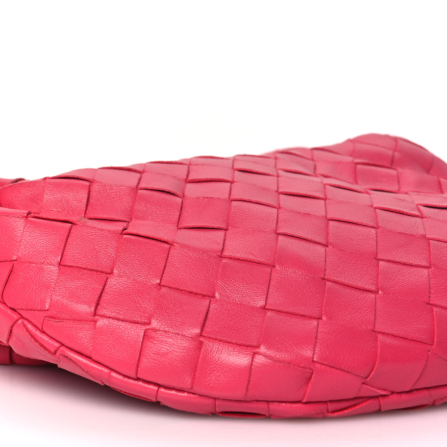 Bottega Veneta Nappa Intrecciato Mini Jodie Cranberry Image 7