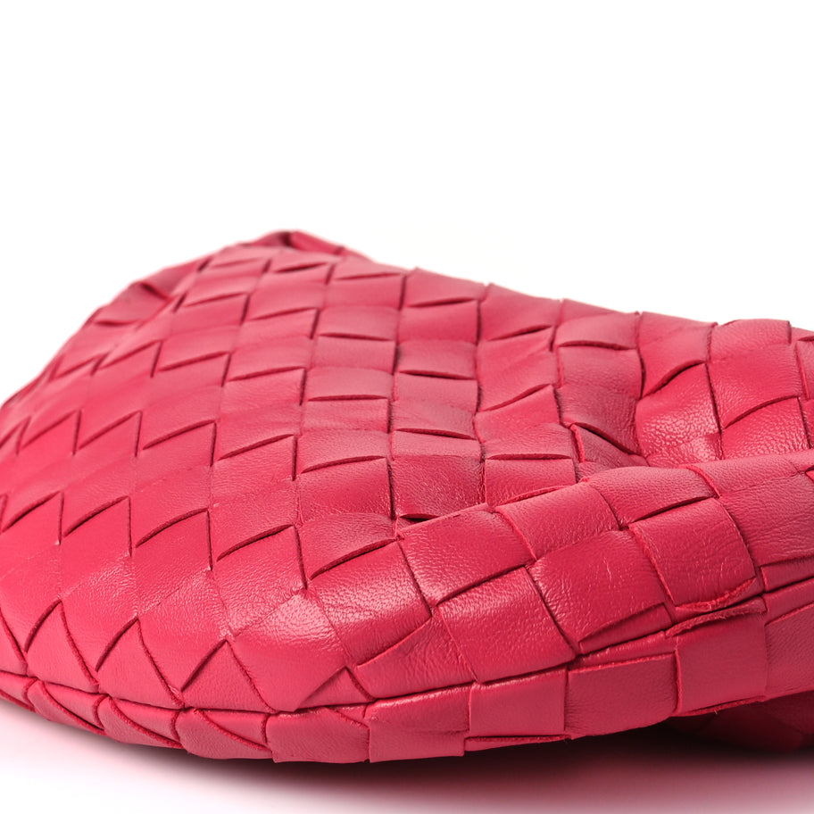 Bottega Veneta Nappa Intrecciato Mini Jodie Cranberry Image 8