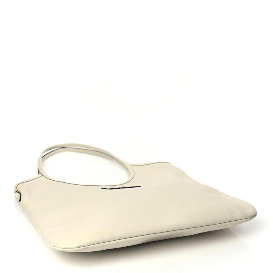 Miu Miu Nappa Ivy Bag Travertine Stone Image 3