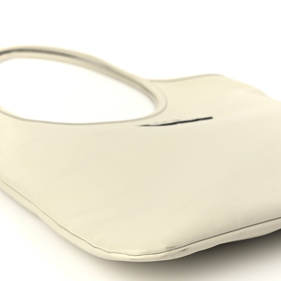 Miu Miu Nappa Ivy Bag Travertine Stone Image 7