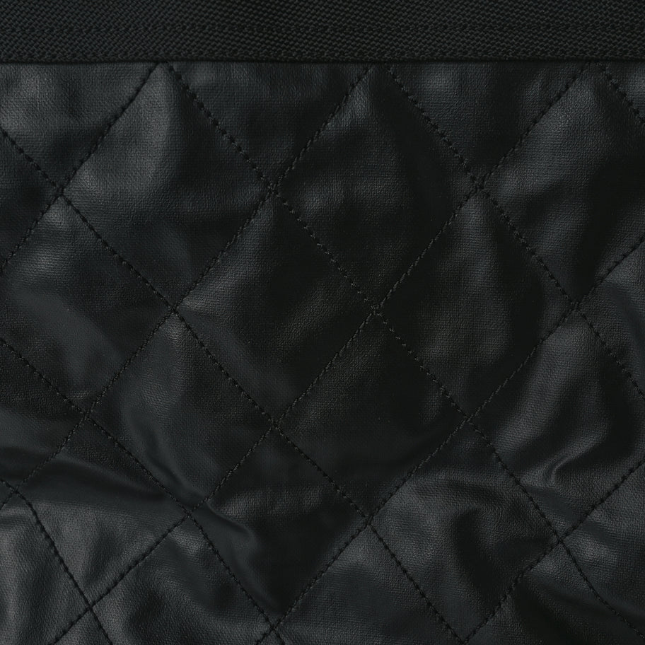 Chanel Coated Canvas Stitched XL Paris Biarritz Tote Black Image 7