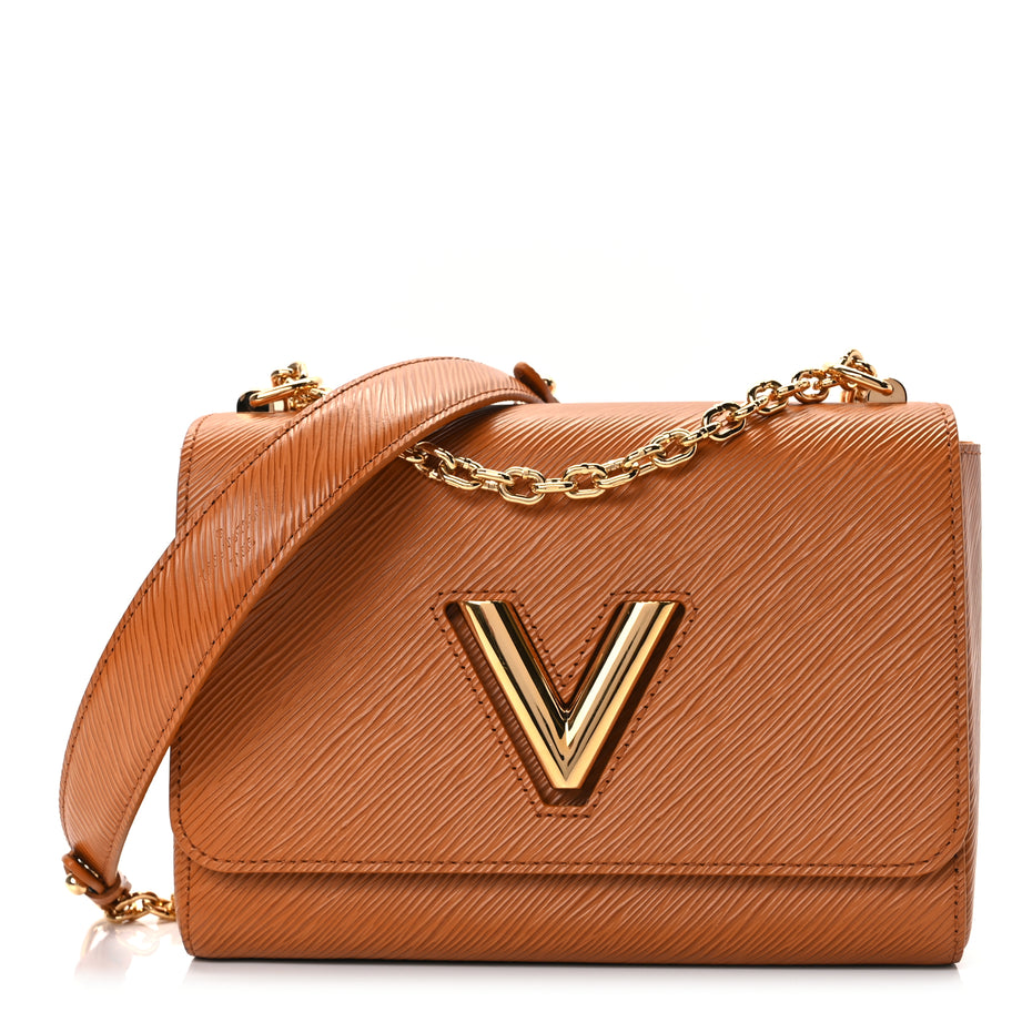 Louis Vuitton Epi Twist Shoulder Bag MM Gold Miel Image 1