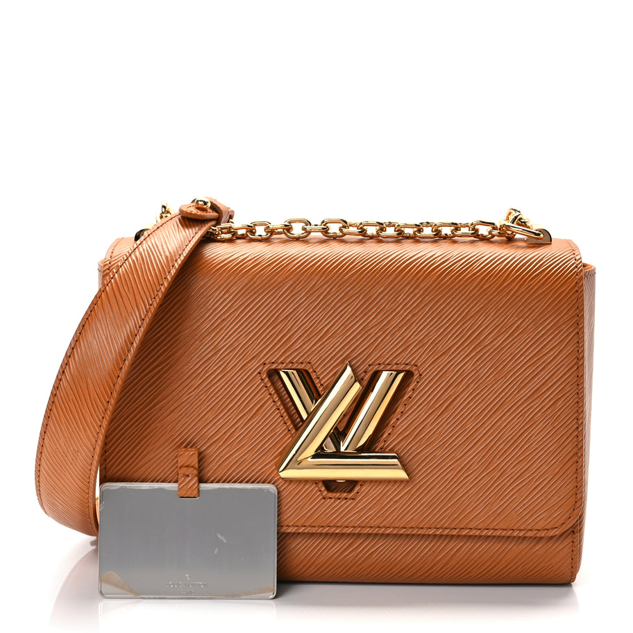 Louis Vuitton Epi Twist Shoulder Bag MM Gold Miel Image 2
