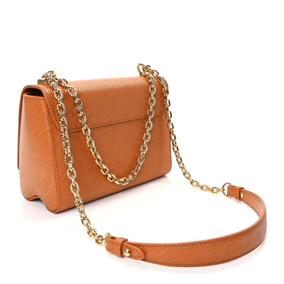 Louis Vuitton Epi Twist Shoulder Bag MM Gold Miel Image 3