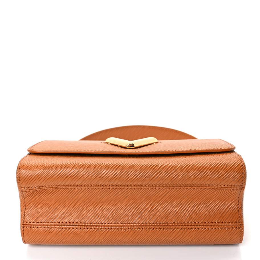 Louis Vuitton Epi Twist Shoulder Bag MM Gold Miel Image 4
