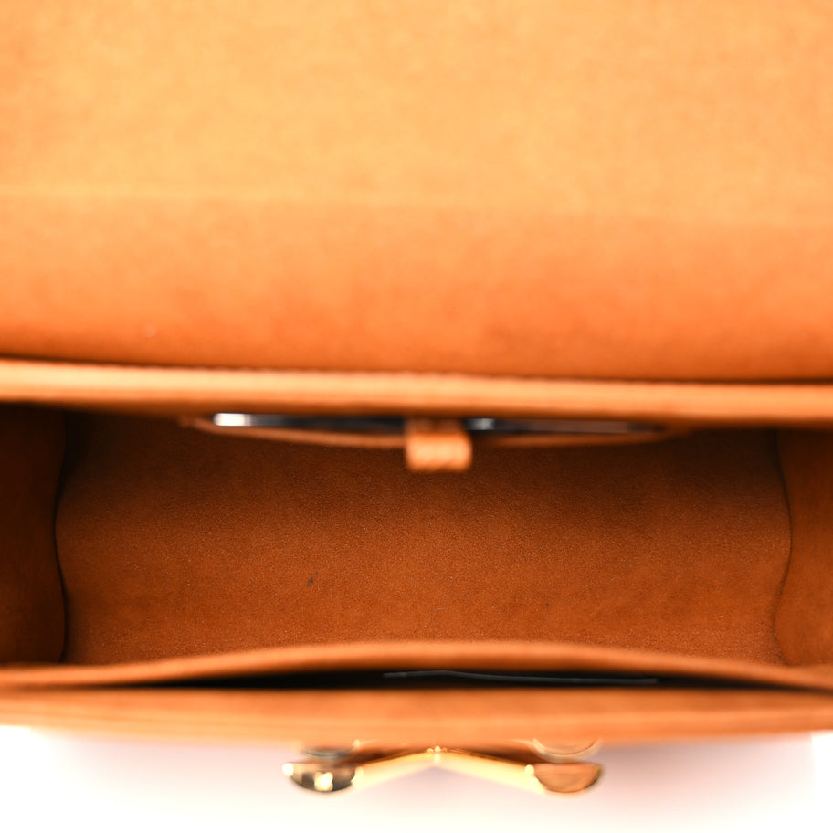 Louis Vuitton Epi Twist Shoulder Bag MM Gold Miel Image 5