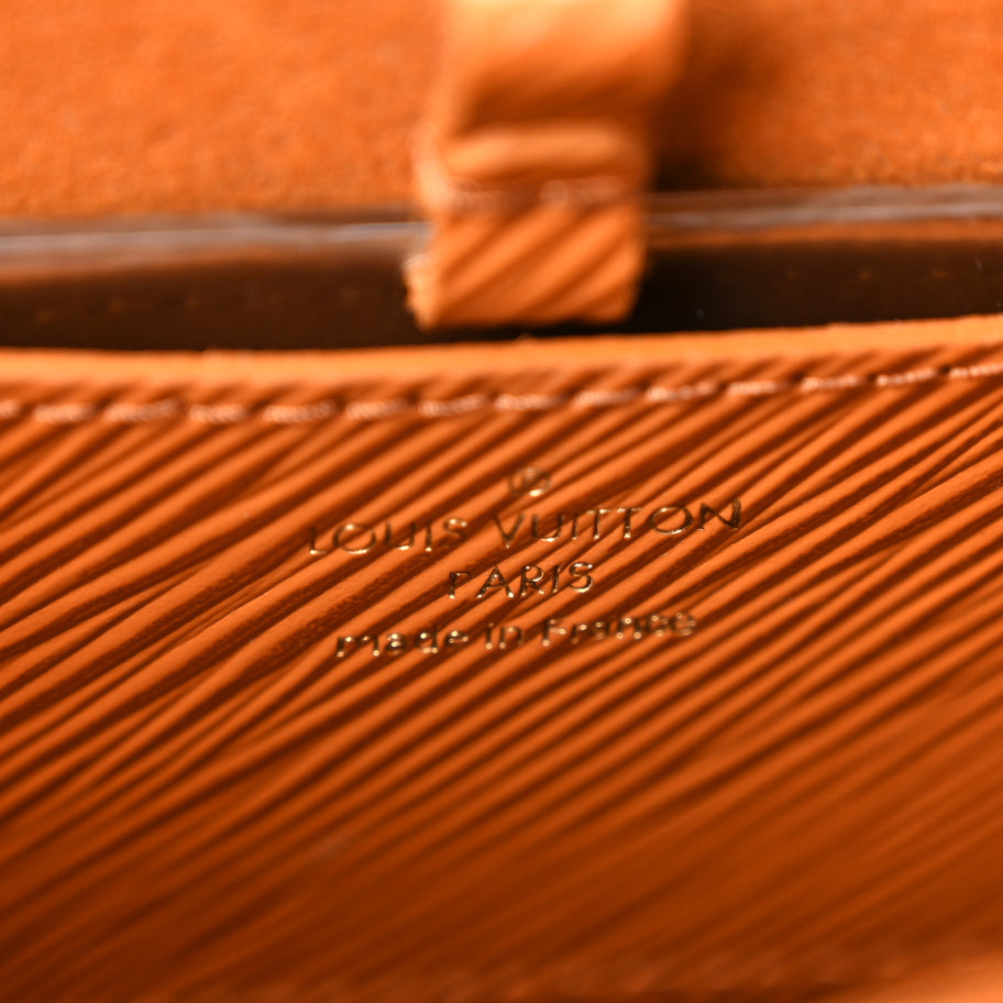 Louis Vuitton Epi Twist Shoulder Bag MM Gold Miel Image 6