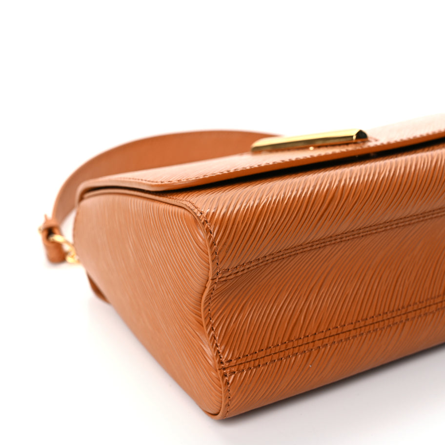 Louis Vuitton Epi Twist Shoulder Bag MM Gold Miel Image 8