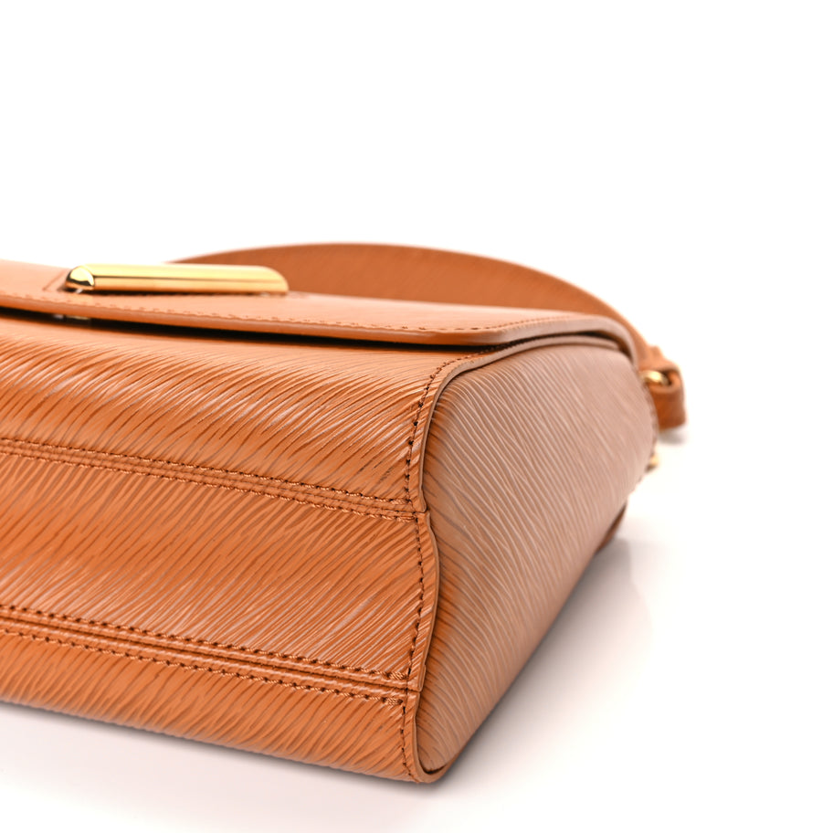 Louis Vuitton Epi Twist Shoulder Bag MM Gold Miel Image 9