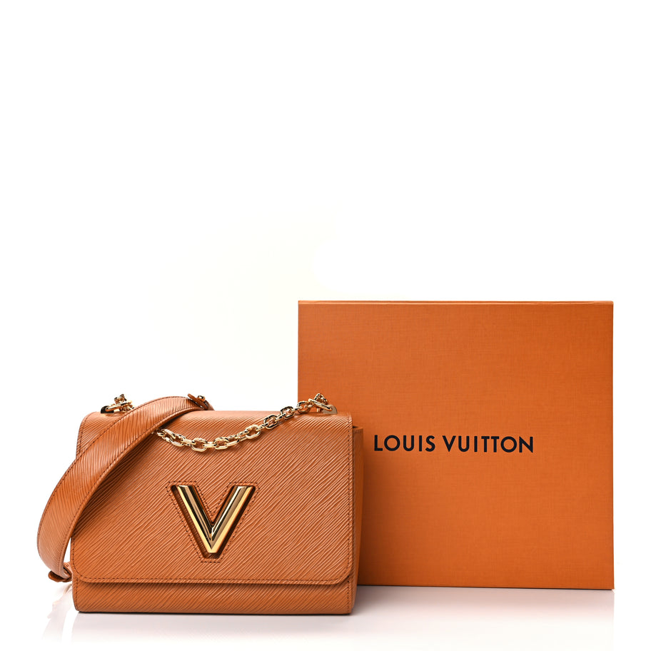 Louis Vuitton Epi Twist Shoulder Bag MM Gold Miel Image 10