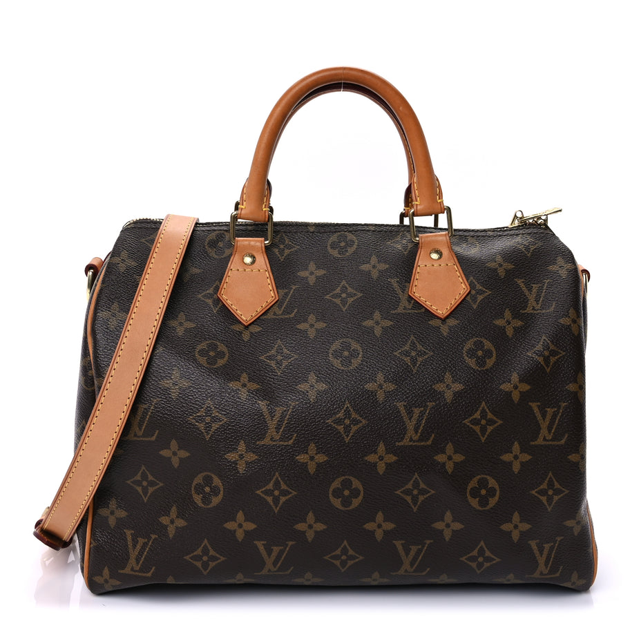 Louis Vuitton Monogram Speedy Bandouliere 30 Brown Image 1