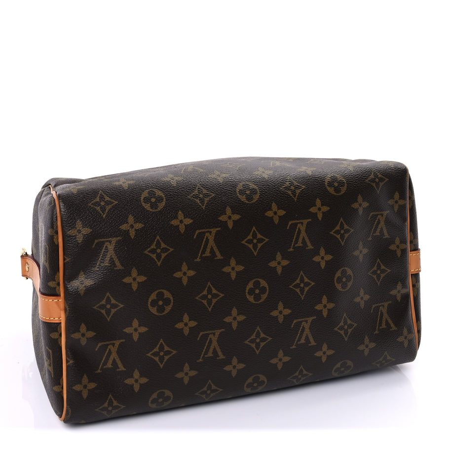 Louis Vuitton Monogram Speedy Bandouliere 30 Brown Image 3