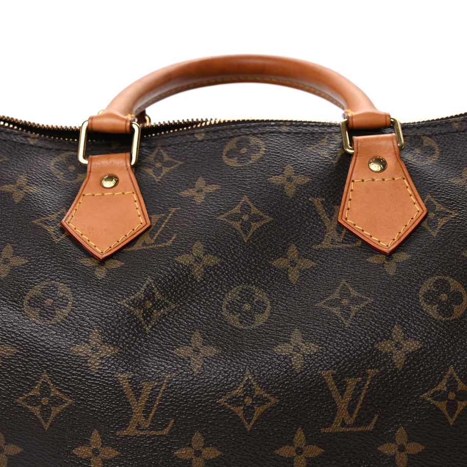 Louis Vuitton Monogram Speedy Bandouliere 30 Brown Image 6