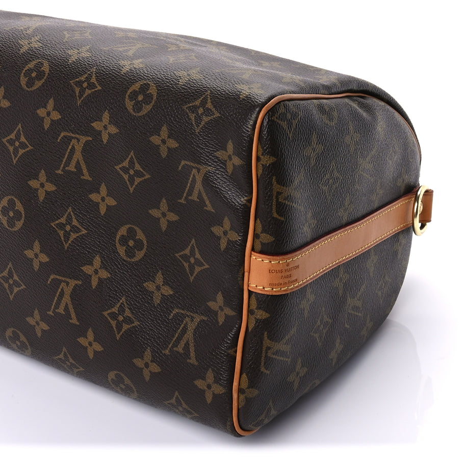 Louis Vuitton Monogram Speedy Bandouliere 30 Brown Image 7