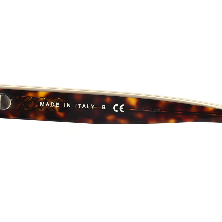 Chanel Acetate Logo Shield Sunglasses 5418  Tortoise Image 5