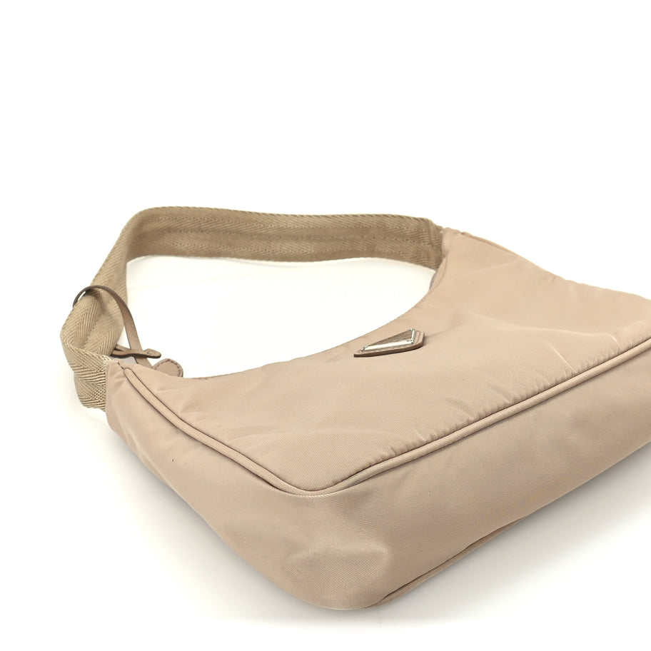 Prada Re-Nylon Saffiano Mini Re-Edition 2000 Bag  Cammeo Image 7