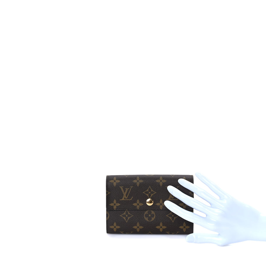 Louis Vuitton Monogram Porte-Monnaie Tresor Wallet Image 2