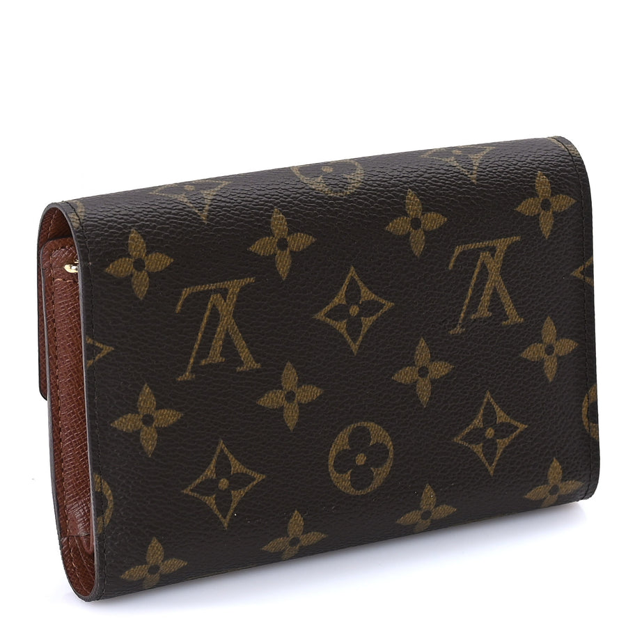 Louis Vuitton Monogram Porte-Monnaie Tresor Wallet Image 4