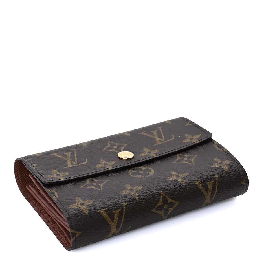 Louis Vuitton Monogram Porte-Monnaie Tresor Wallet Image 5