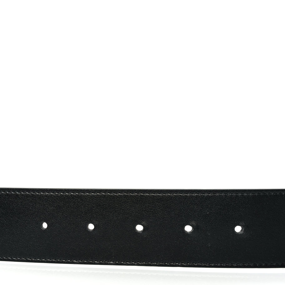 Gucci Calfskin Double G 40mm Belt 90 36 Black Image 3