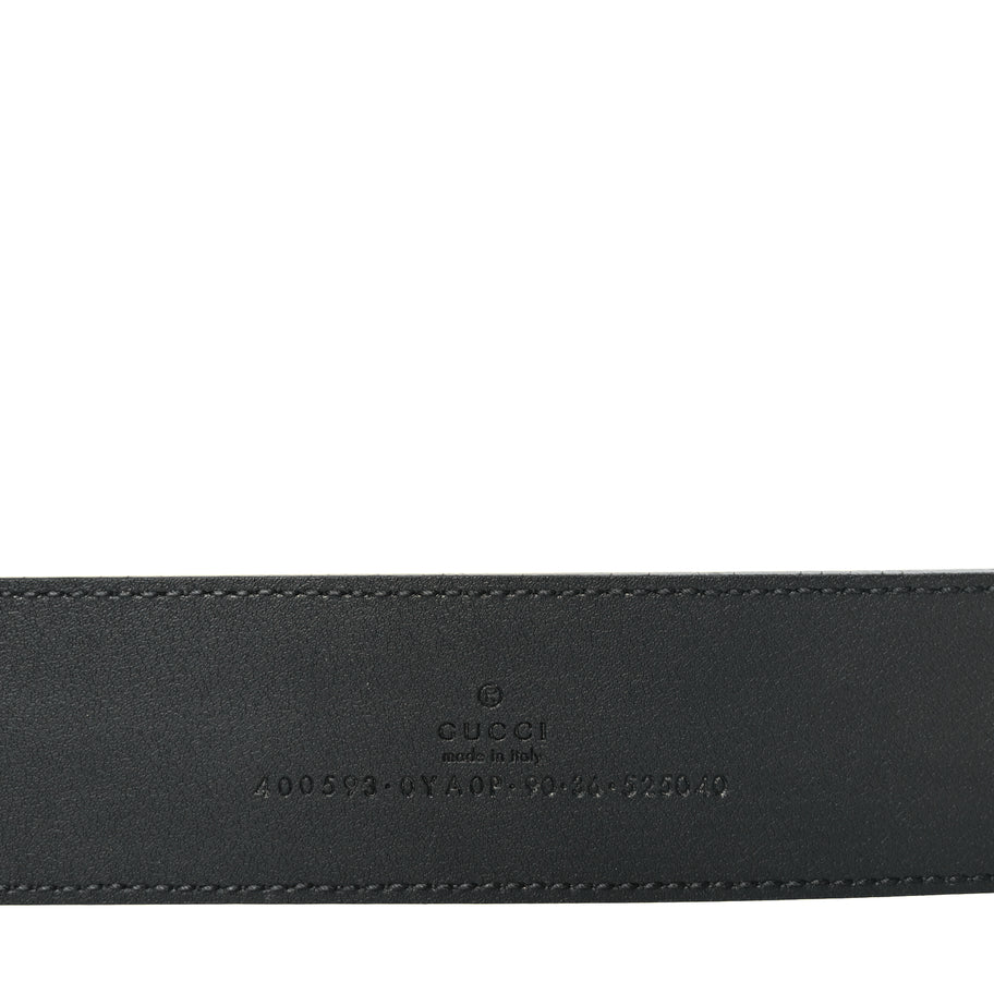 Gucci Calfskin Double G 40mm Belt 90 36 Black Image 5