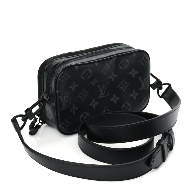  Louis Vuitton Monogram Eclipse Alpha Messenger
