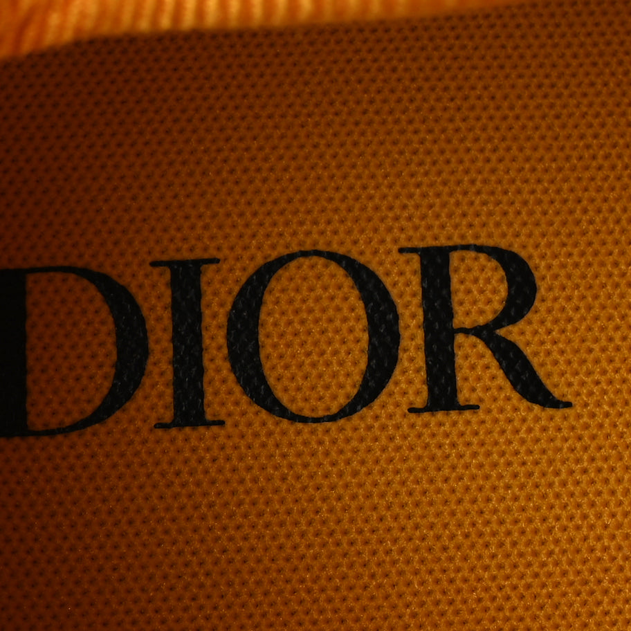 Christian Dior Smooth Calfskin Oblique Galaxy Mens B27 Low Top Sneakers 42  Yellow Image 9