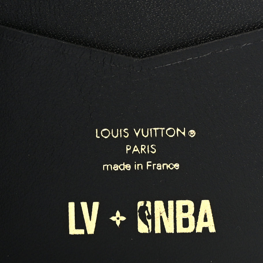 Louis Vuitton X NBA Grained Calfskin Monogram Pocket Organizer  Brick Orange Image 6