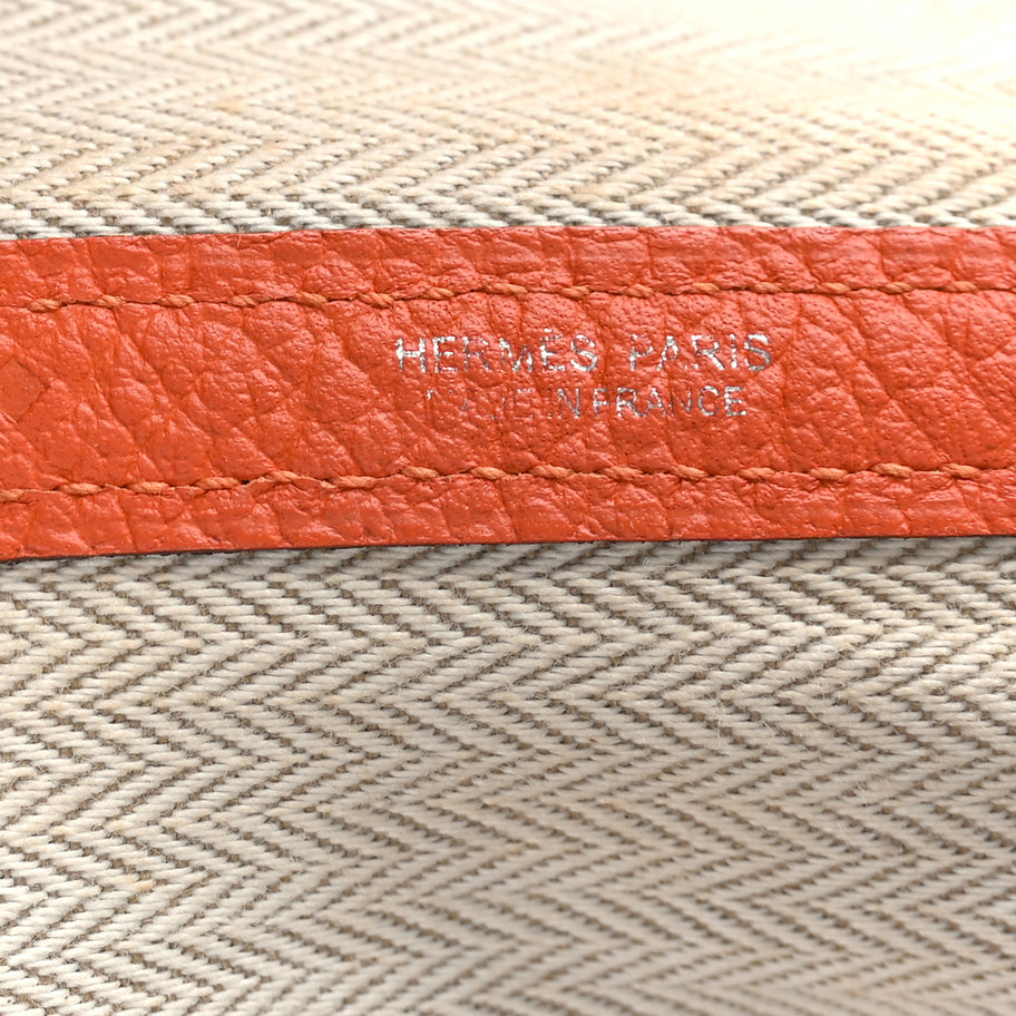 Hermes Negonda Garden Party 36 MM  Orange Image 6