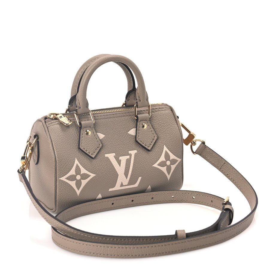 Louis Vuitton Empreinte Monogram Giant Nano Speedy  Tourterelle Creme Image 2