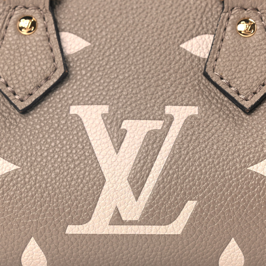 Louis Vuitton Empreinte Monogram Giant Nano Speedy  Tourterelle Creme Image 6