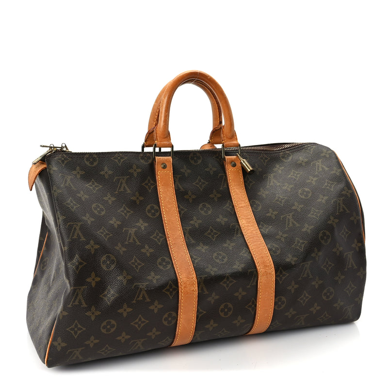  Louis Vuitton Monogram Keepall 45