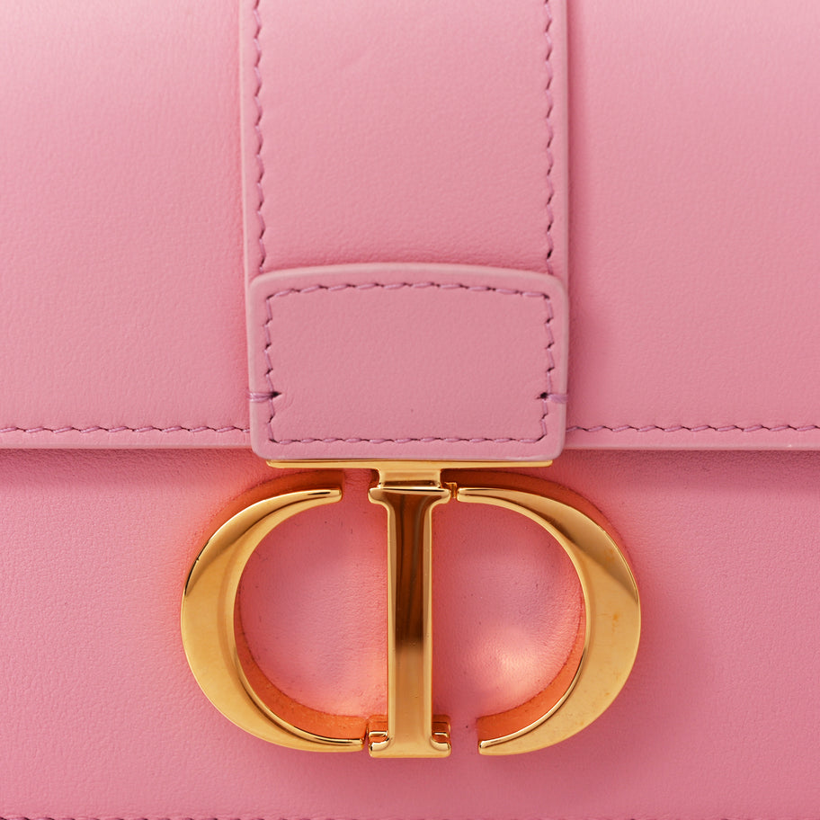 Christian Dior Calfskin 30 Montaigne East West Chain Flap Bag Pink Image 6