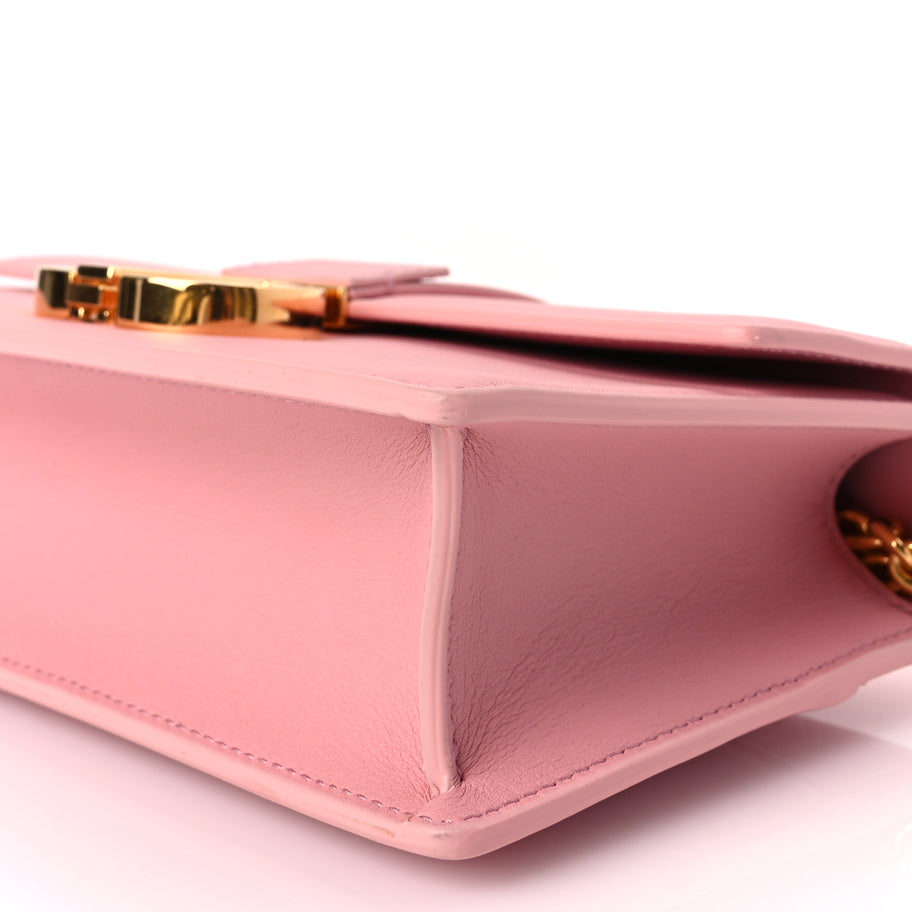 Christian Dior Calfskin 30 Montaigne East West Chain Flap Bag Pink Image 8
