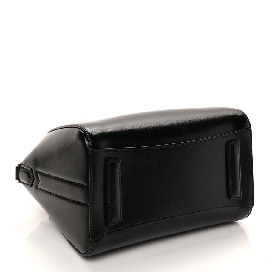 Givenchy Shiny Lord Calfskin Mini Antigona Black Image 3
