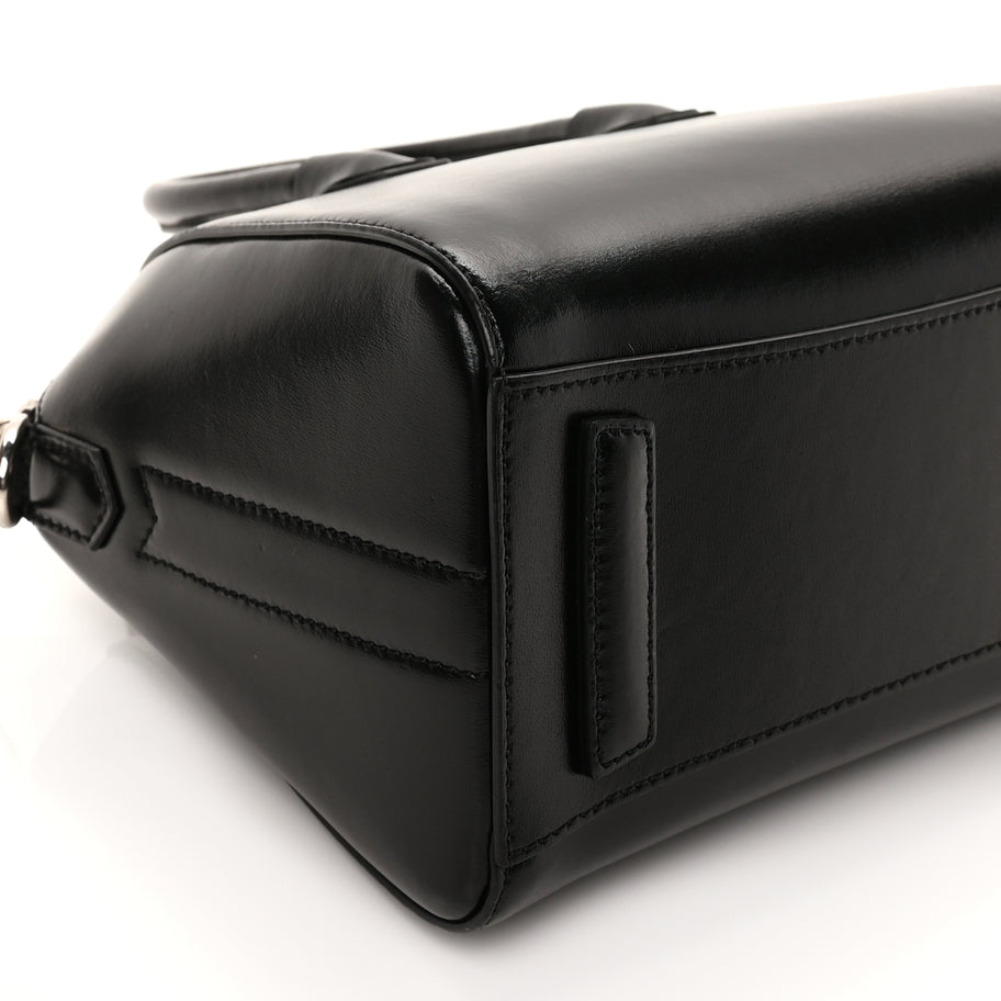 Givenchy Shiny Lord Calfskin Mini Antigona Black Image 7