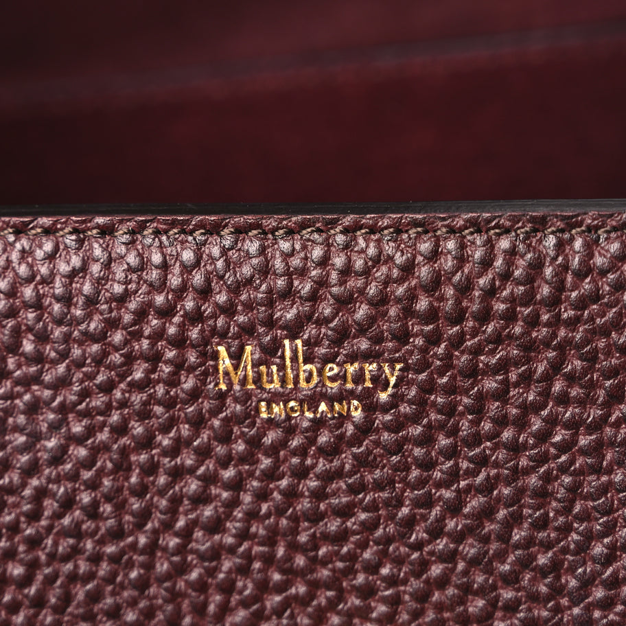 Mulberry Classic Grain New Bayswater Oxblood Image 5