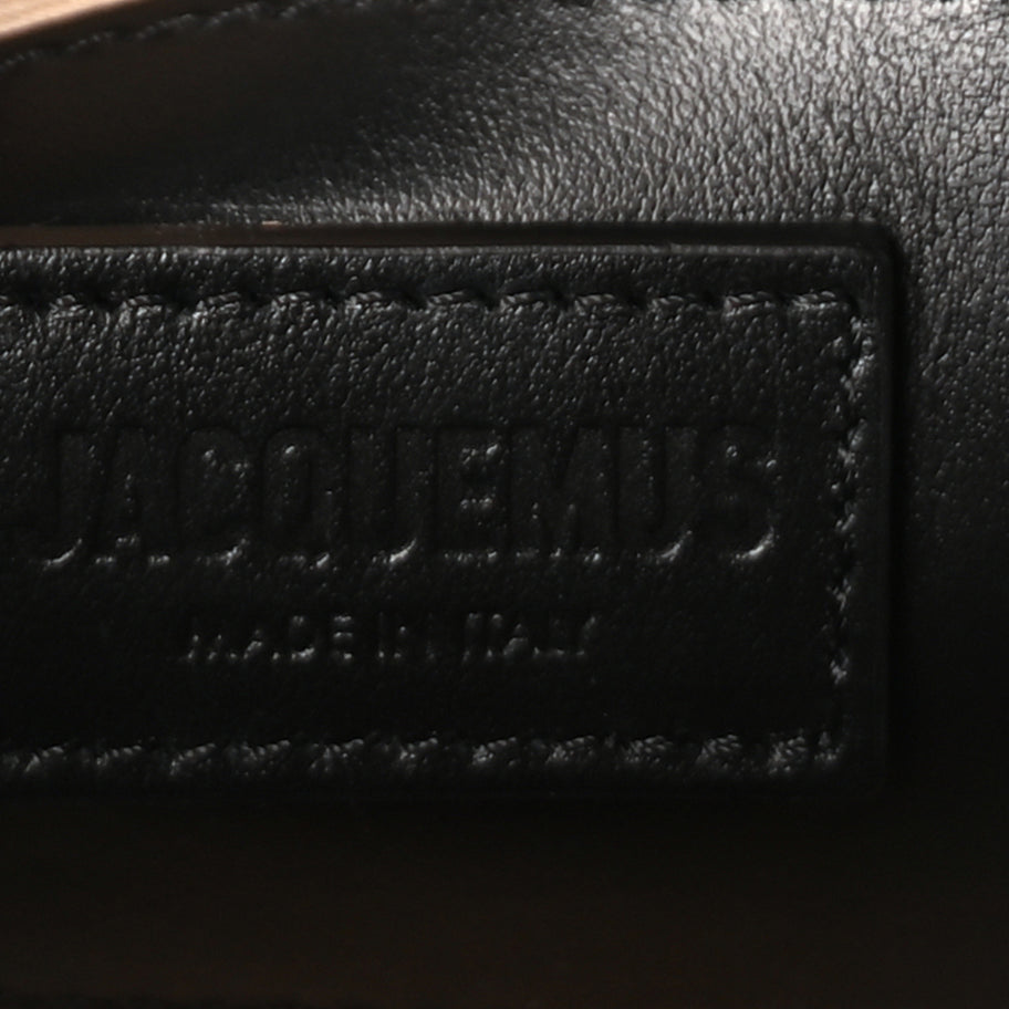Jacquemus Smooth Calfskin Le Grand Bambino  Black Image 5