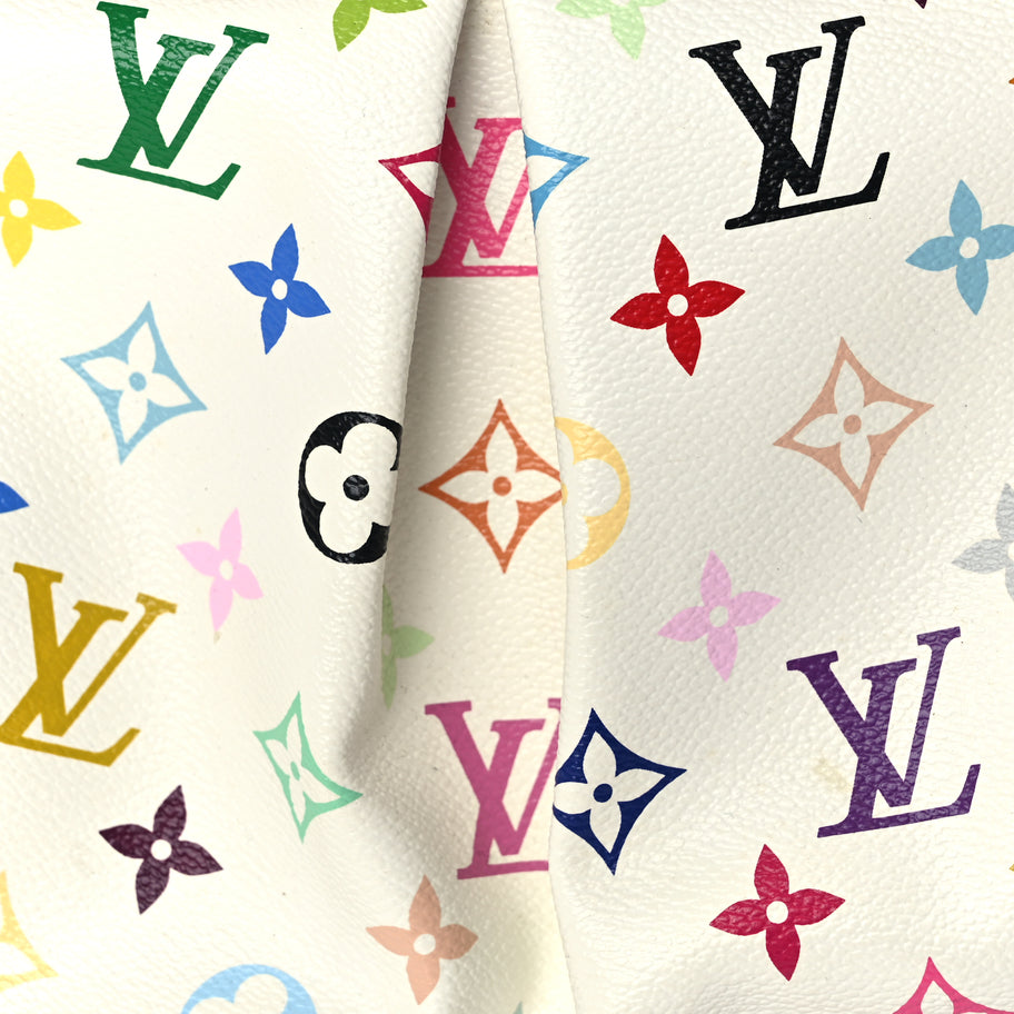 Louis Vuitton Monogram Multicolor Judy MM White Image 6