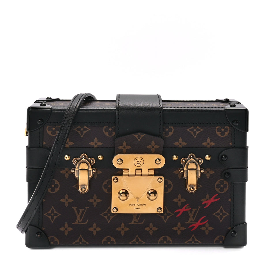 Louis Vuitton Monogram Petite Malle Black Image 1