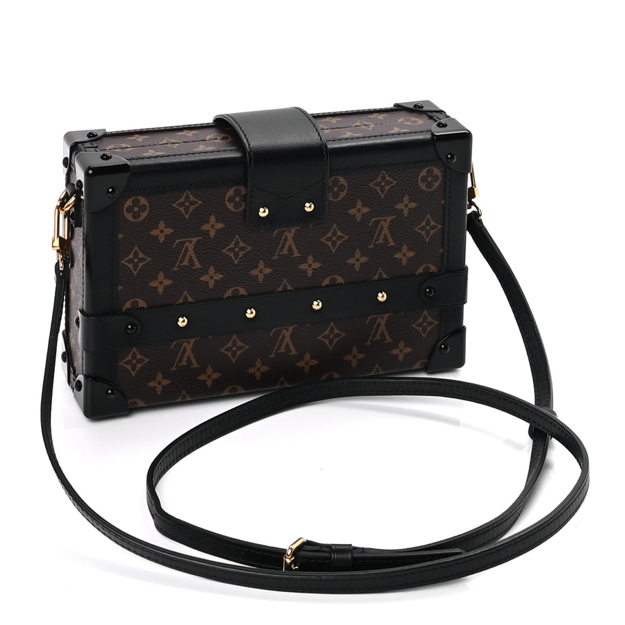 Louis Vuitton Monogram Petite Malle Black Image 2