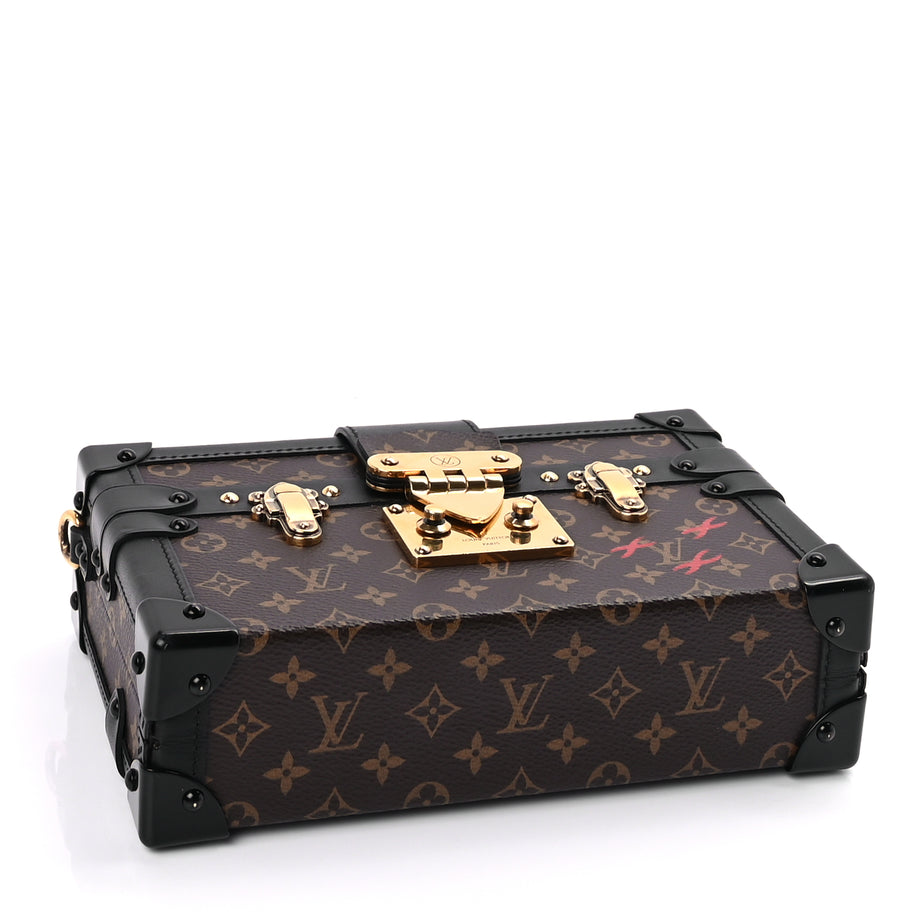 Louis Vuitton Monogram Petite Malle Black Image 3