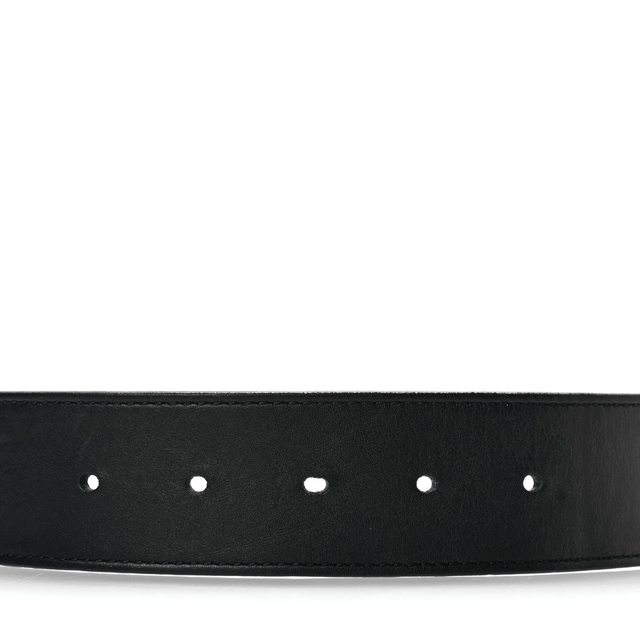 Gucci Calfskin Double G 40mm Belt 80 32 Black Image 3