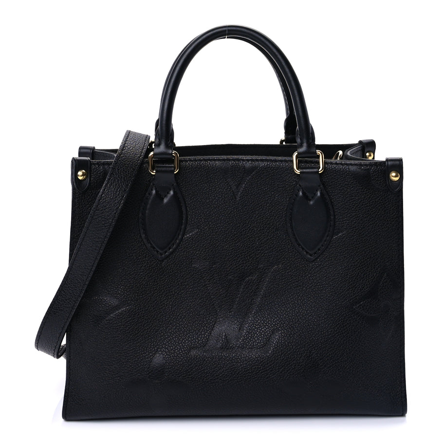 Louis Vuitton Empreinte Monogram Giant Onthego PM Black Image 1