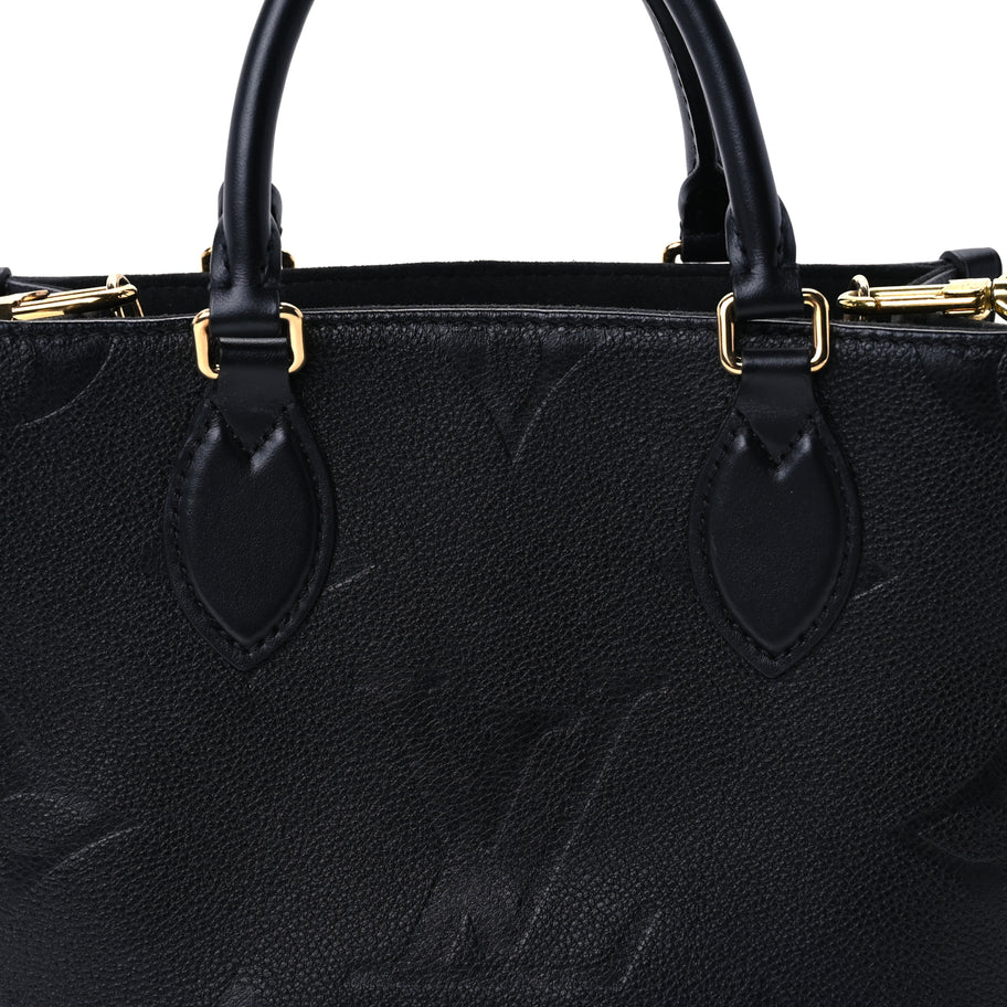 Louis Vuitton Empreinte Monogram Giant Onthego PM Black Image 6