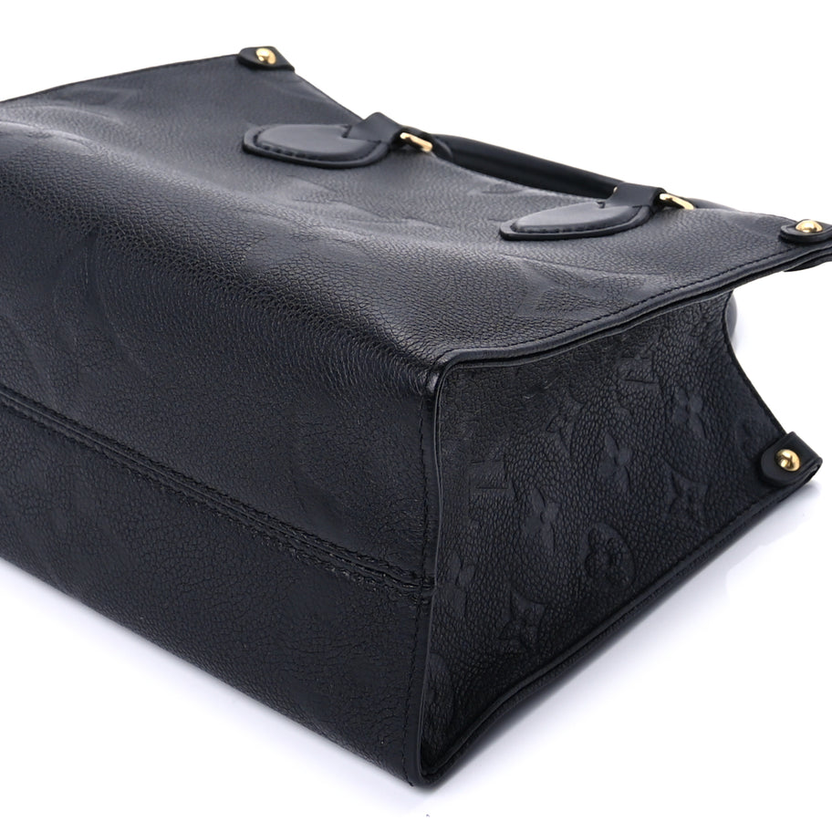 Louis Vuitton Empreinte Monogram Giant Onthego PM Black Image 8