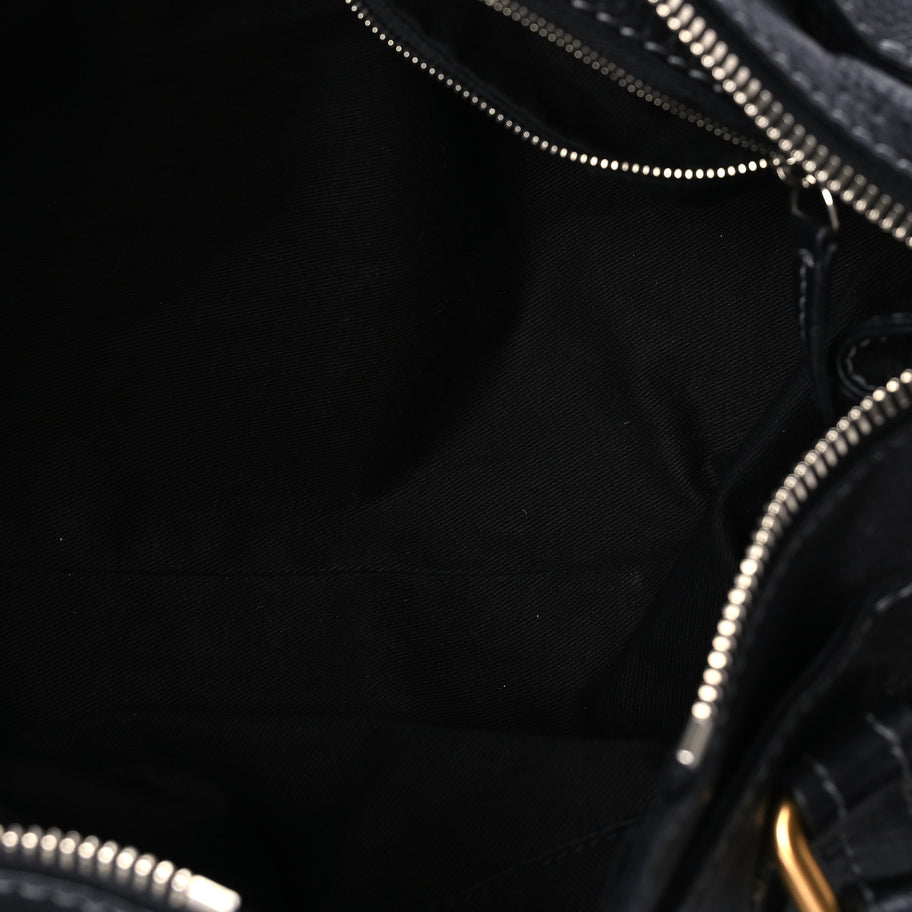 Chloe Calfskin Medium Paddington Satchel  Black Image 4