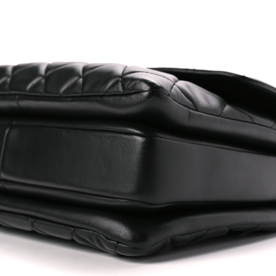 Chanel Lambskin Quilted Medium Trendy CC Flap Dual Handle Bag Black Image 9