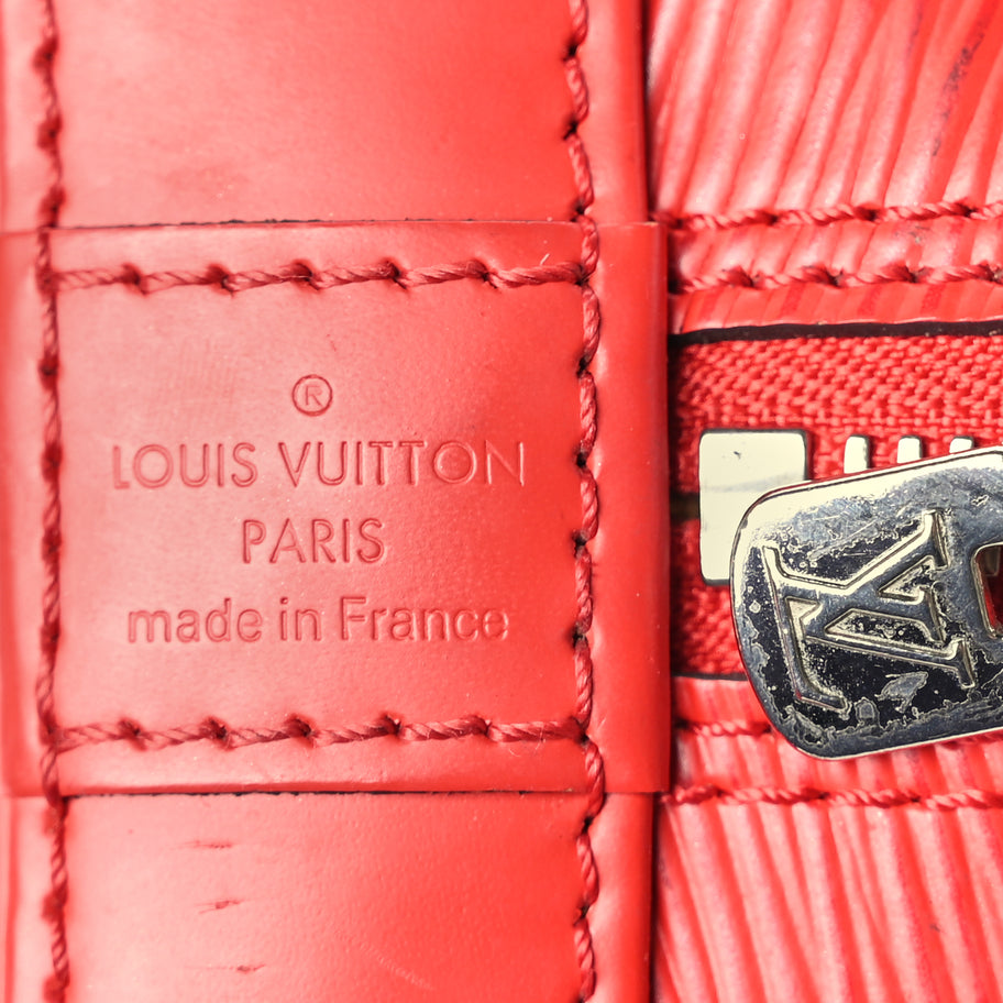 Louis Vuitton Epi Alma BB Coquelicot Image 5